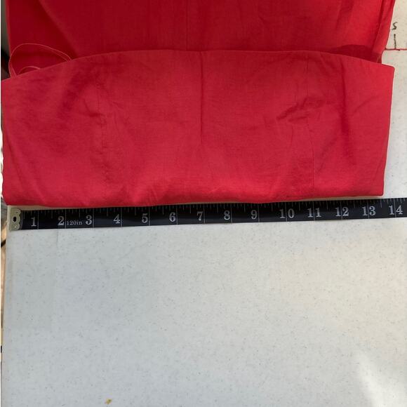 Theory Red Mini Dress - Picture 5 of 16